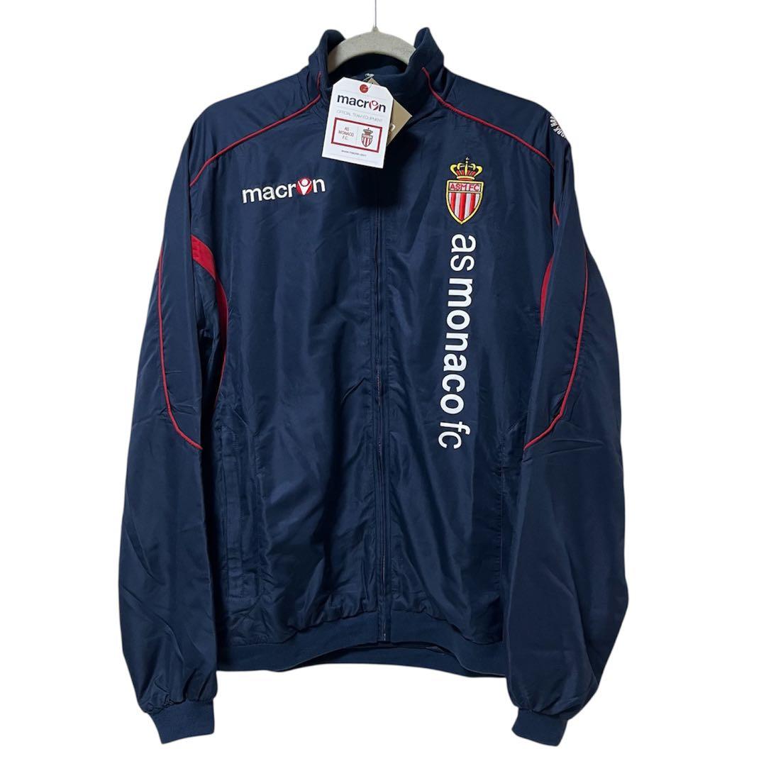 新品未使用 ASモナコ macron トレニーングジャケット L セットアップ