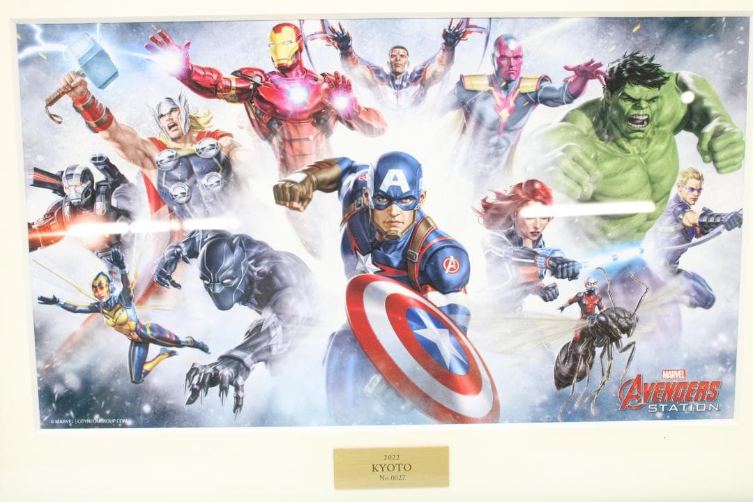 AVENGERS展 アートフレーム 京都会場限定 32-JD1031-01