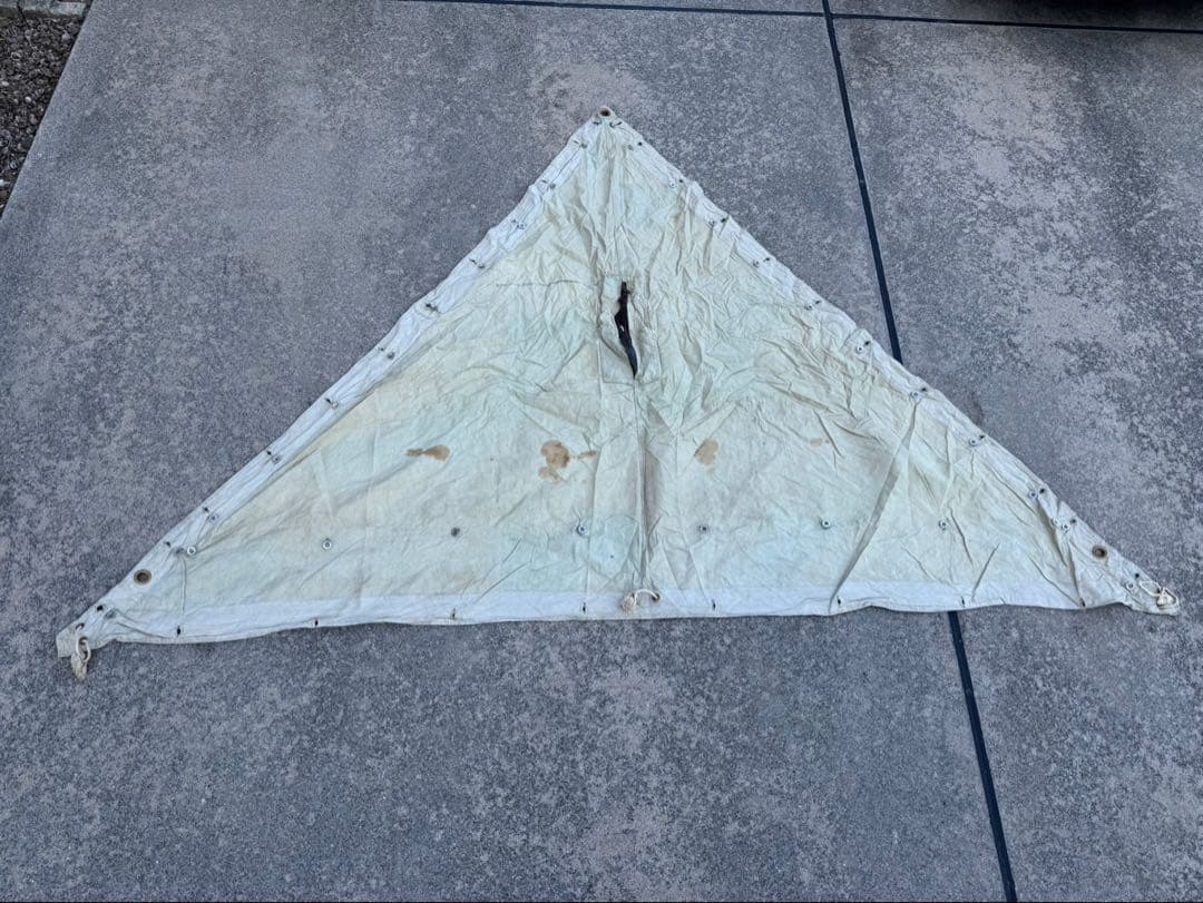 スウェーデン軍テントシート＊濃いめ