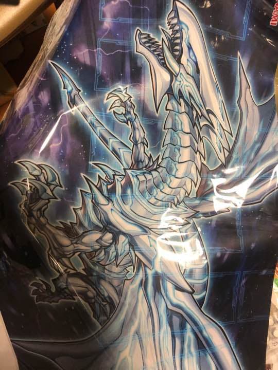 遊戯王 ブルーアイズプレイマット