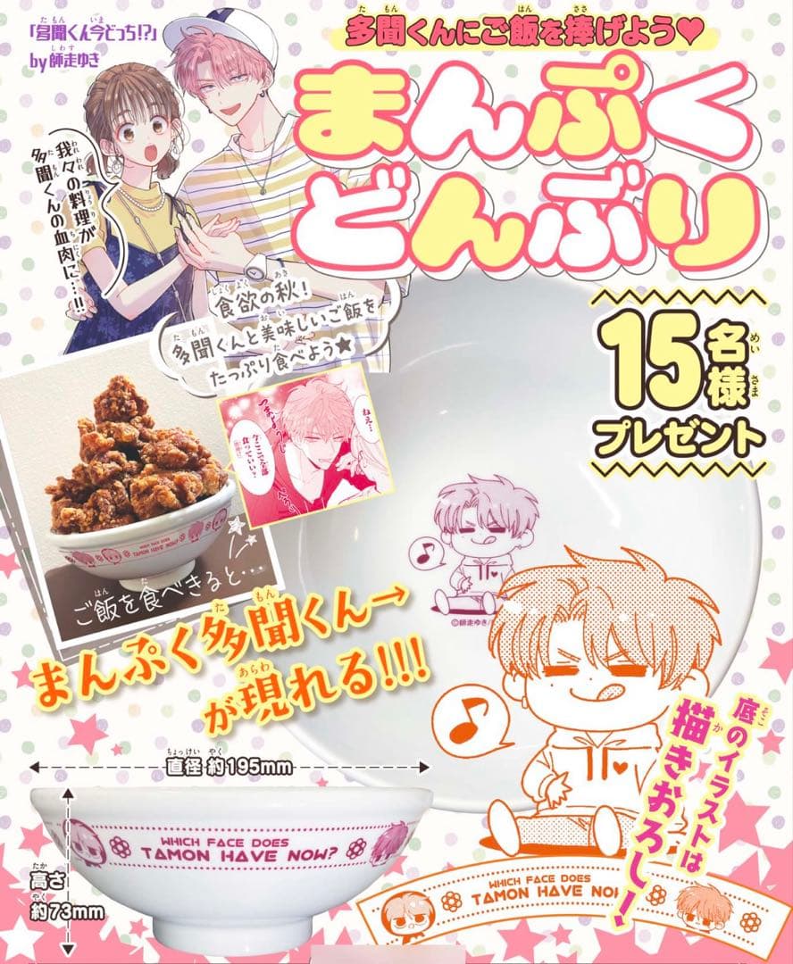 多聞くん今どっち　どんぶり　非売品　希少