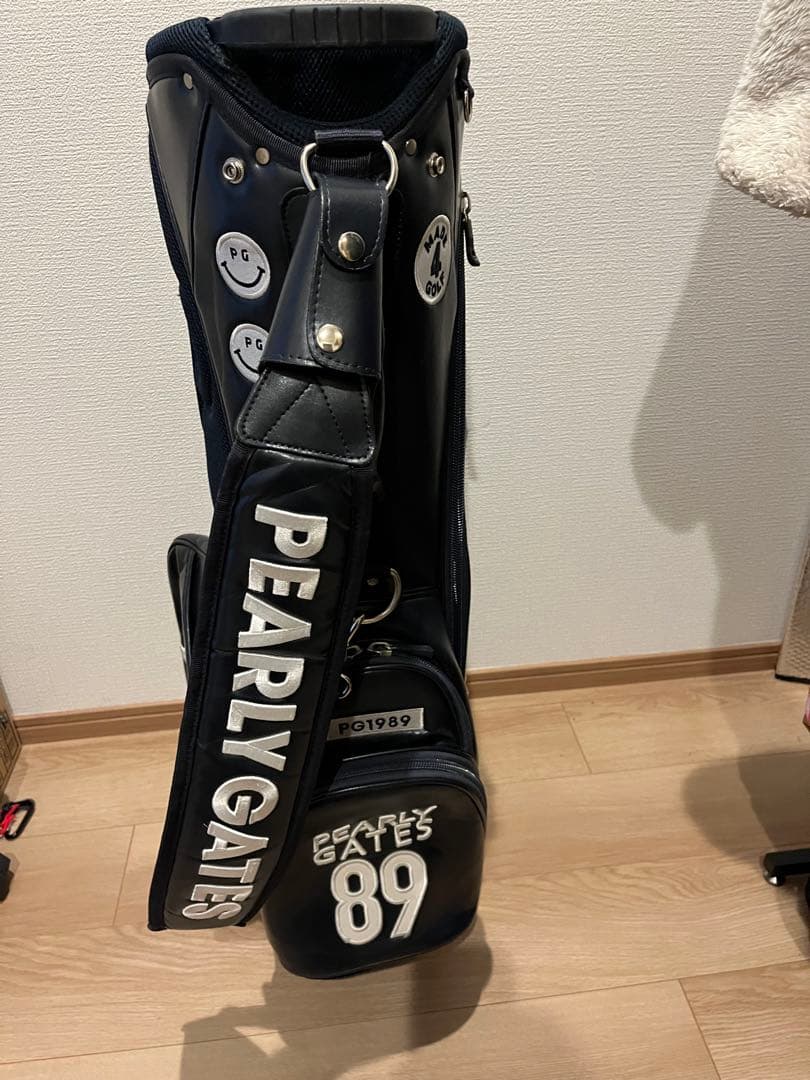 パーリーゲイツ　キャディバッグ　カート　9.5 スタンド　バッグ　ゴルフ　9