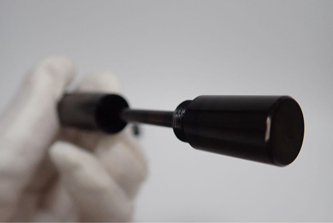 【廃番】masahiro万年筆 エボナイト パイロット 中字（M） インク止め式