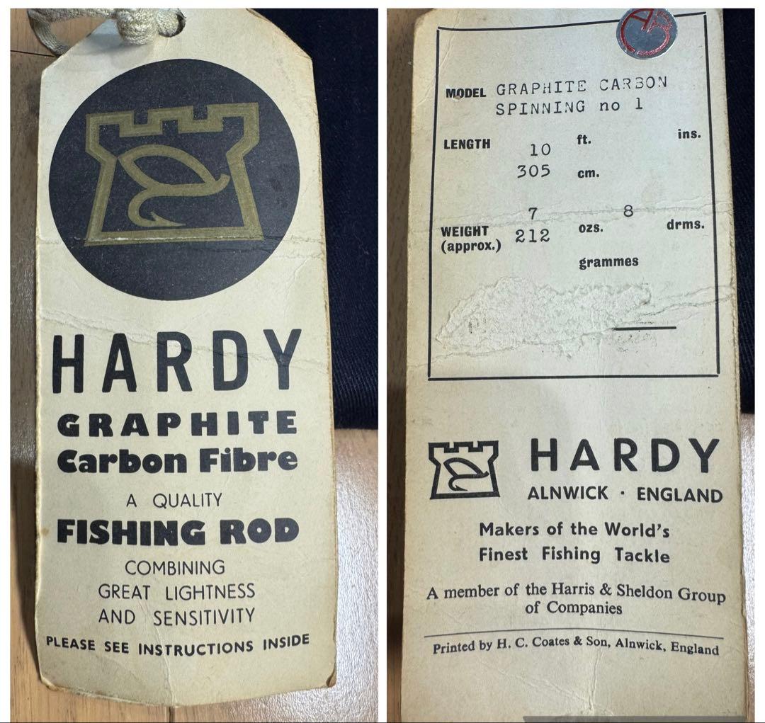 【HARDY】ハーディ　グラファイトカーボン ロッド