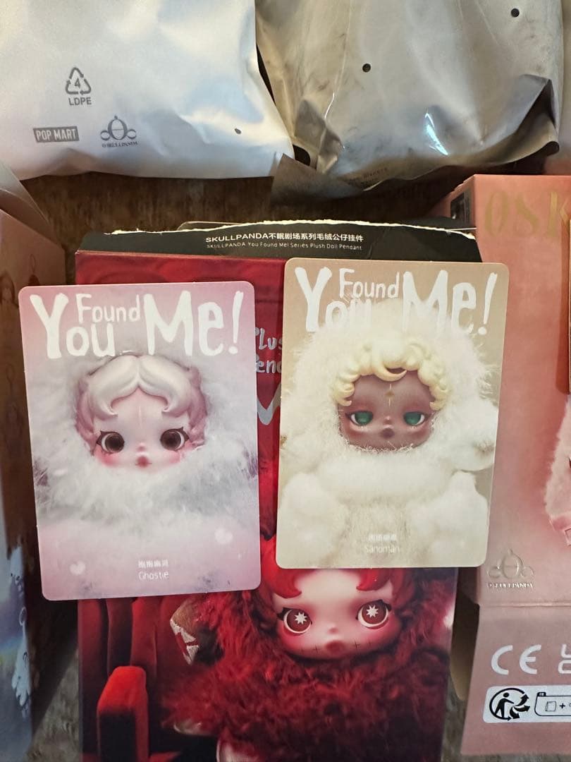 SKULLPANDA ペンダント ポーチセット