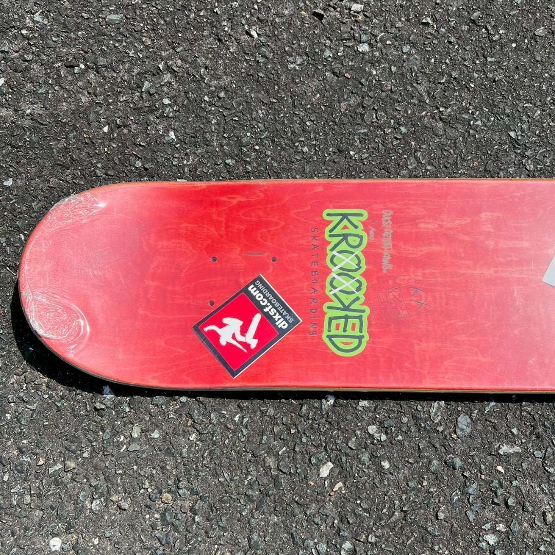 限定400個　未開封　KAWS×KROOKED　カウズ　スケートボード　デッキ