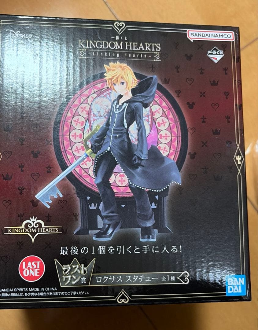 キングダムハーツ 一番くじ ラストワン賞　ロクサス スタチュー　フィギュア