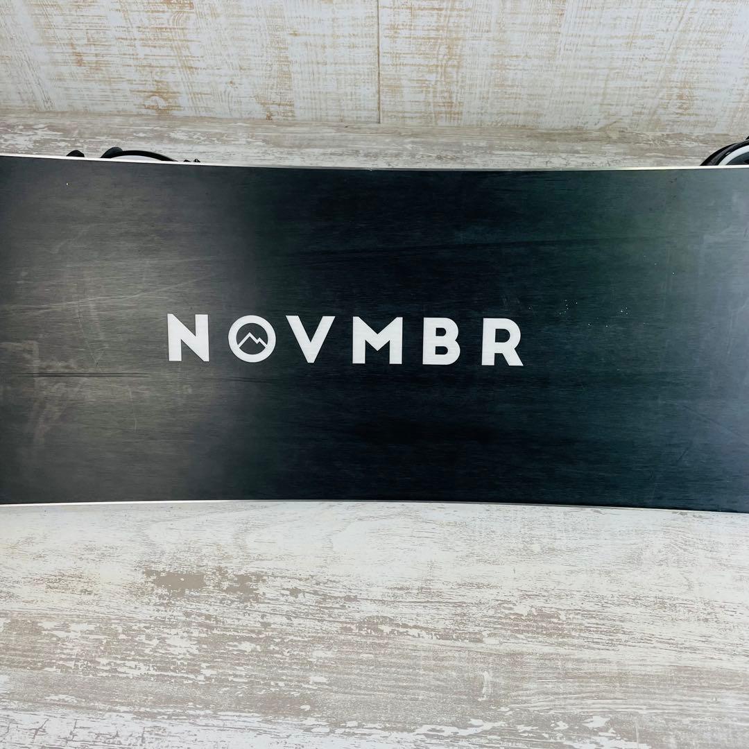 NOVEMBERバックシティー158 &ユニオン　アトラスM スノーボードセット