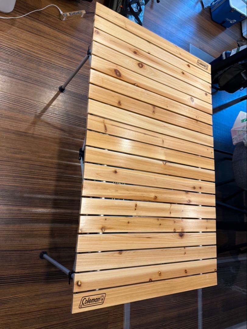 あ*ま様 さらに‼️最終値下げ【限定カラー】Colemanナチュラルウッドロール