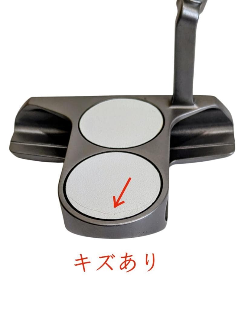 左・レフティ ODYSSEY 初代 2-ball BLADE WHITE HOT