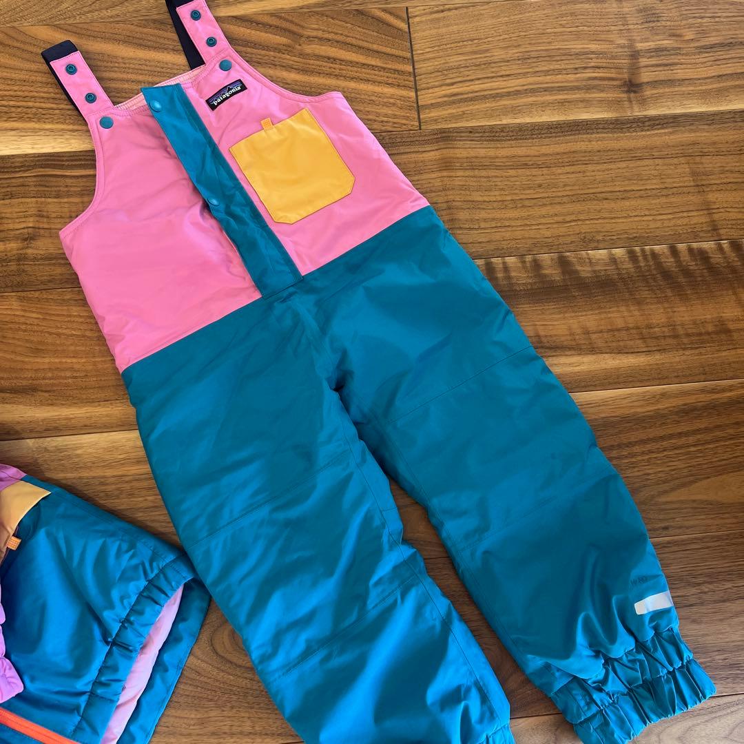 Patagonia 子ども用スキーウェア 3T 防水