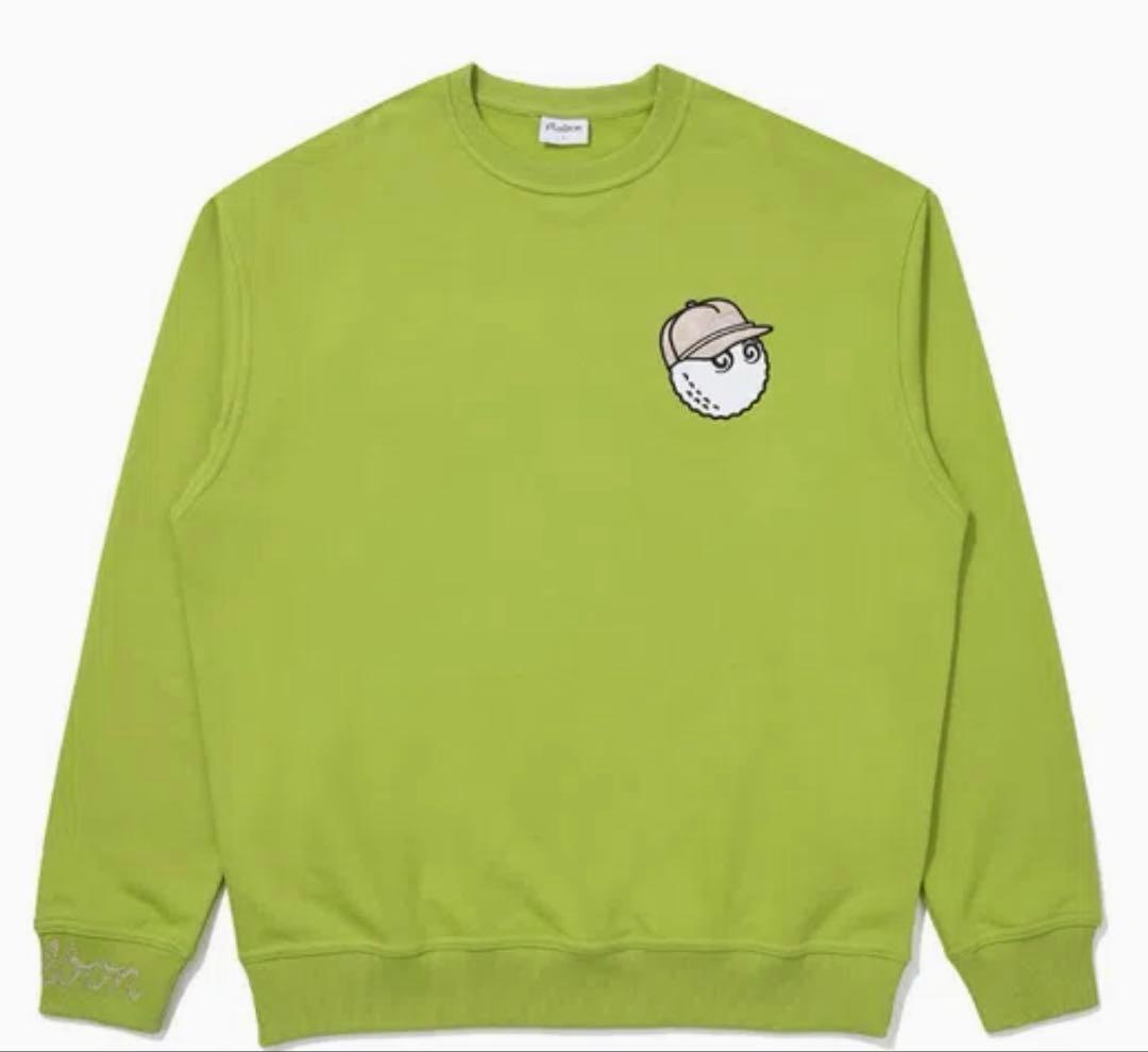 マルボンゴルフメンズトレーナー グリーンL