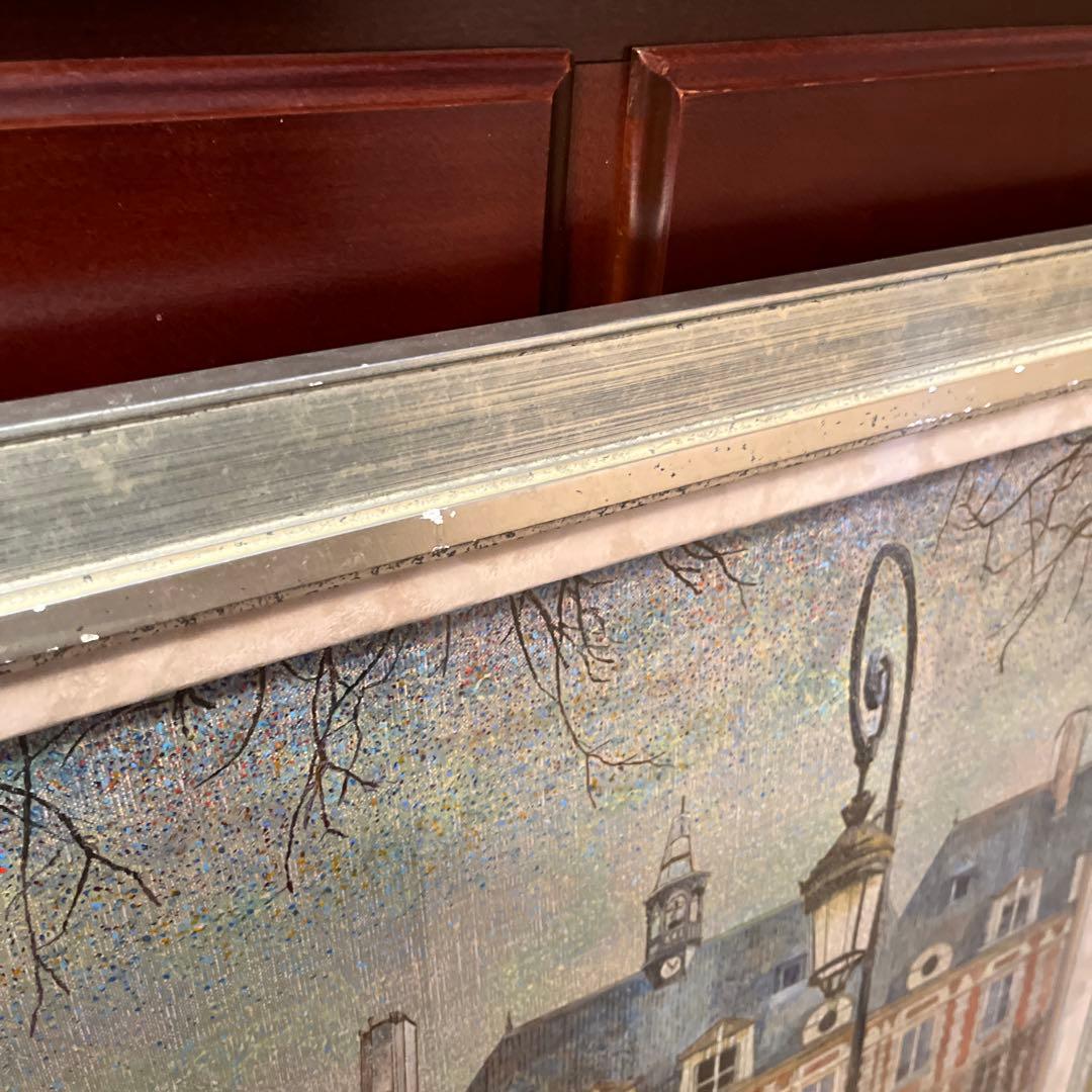 【更に値下げしました】絵画《昼のヴォージュ広場(パリ)》