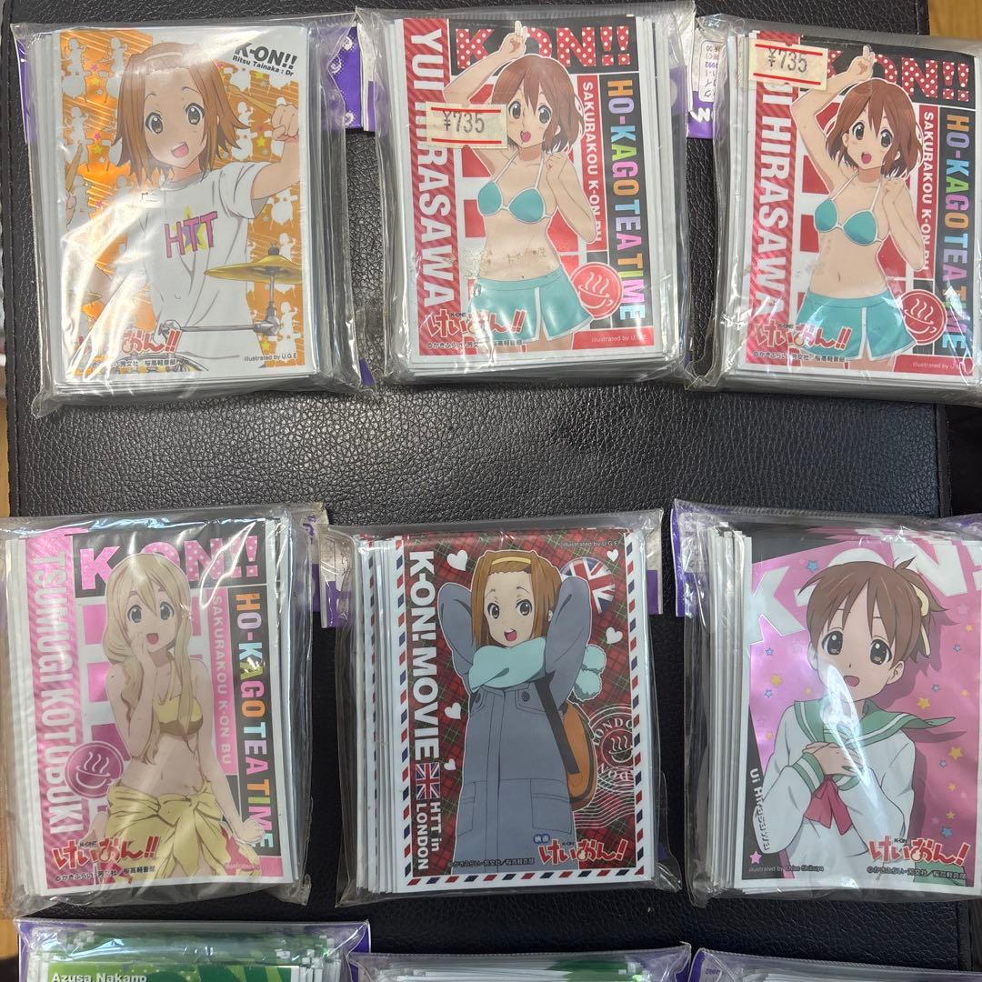 けいおん スリーブ　14個セット