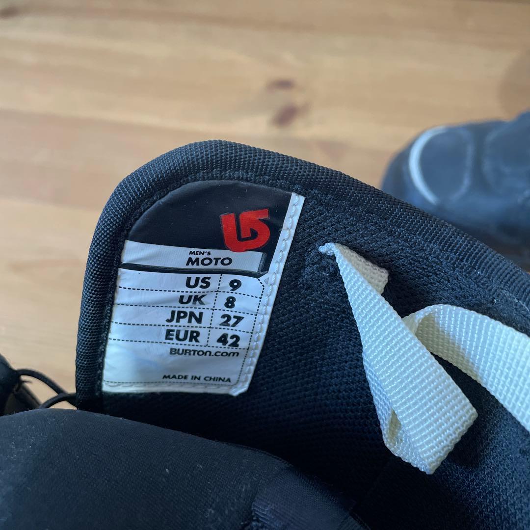 バートン　スノーボードブーツ　MOTO 27cm 12月15日迄出品