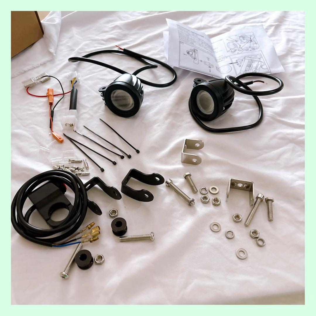 ☆LEDシャトルビームキット CT125ハンターカブ クリア 2灯 ライト