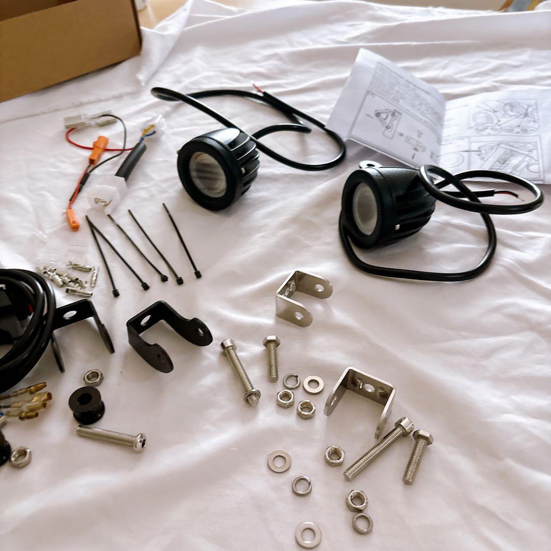 ☆LEDシャトルビームキット CT125ハンターカブ クリア 2灯 ライト