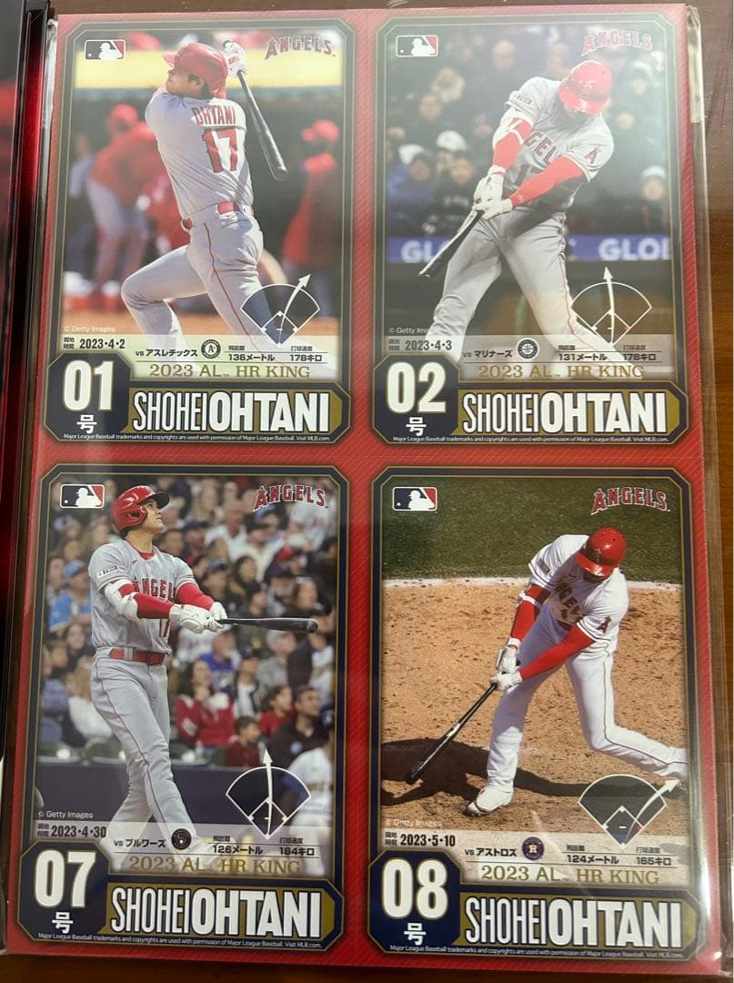 大谷翔平プレミアムフレームセット 2023ホームラン王獲得記念 エンジェルス
