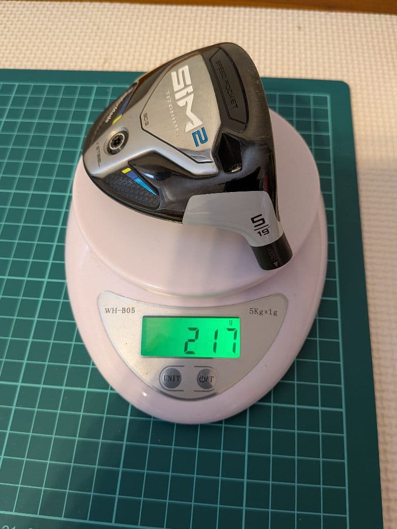 SIM 2 Titanium 5Wヘッド 純正ヘッドカバー付属します