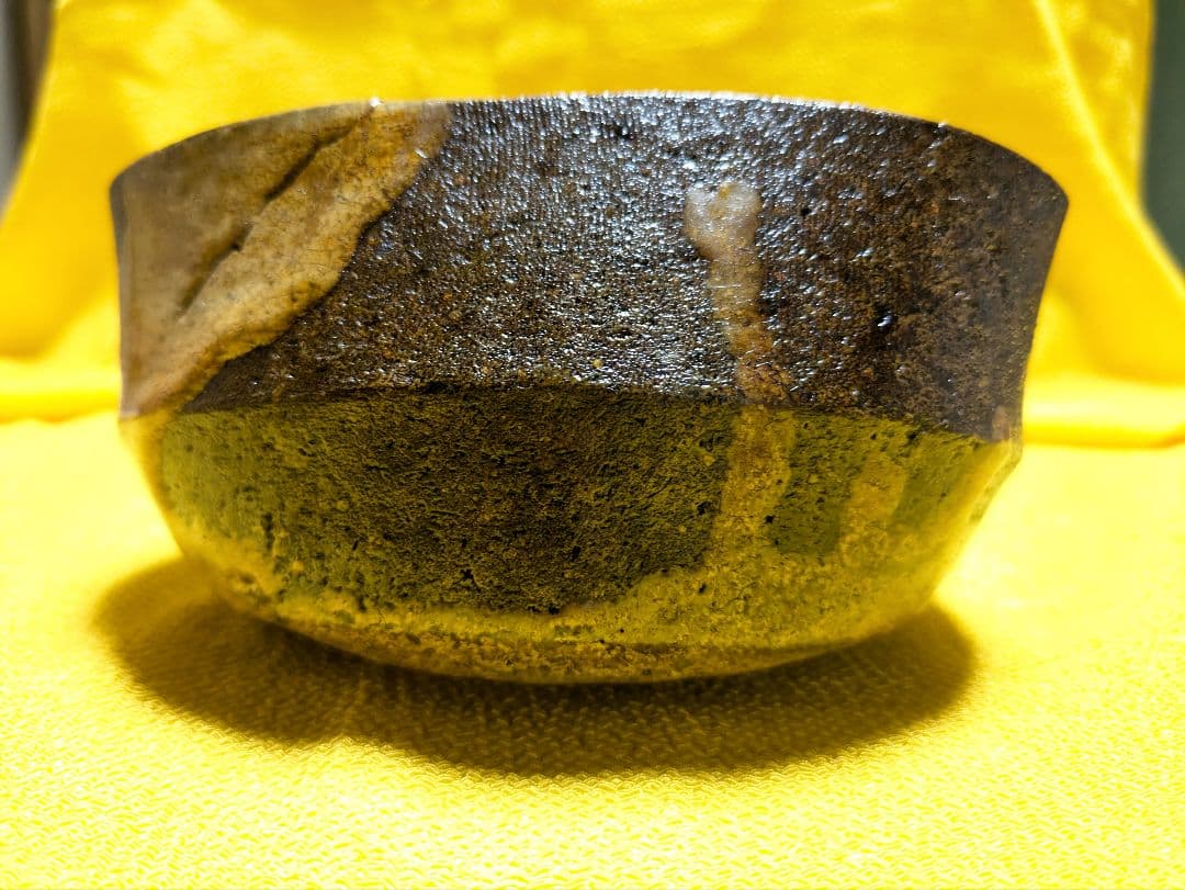 茶道茶碗、建水、石彫建水、世界で一つの建水、倉田辰彦作、日本製