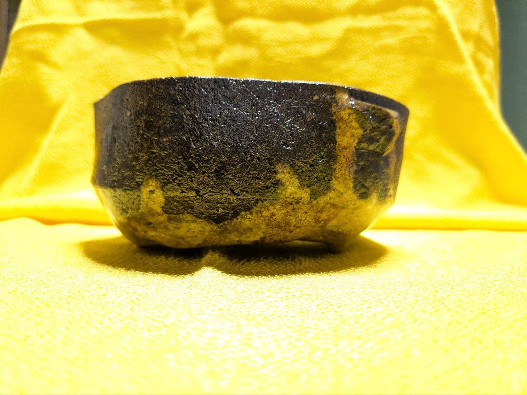 茶道茶碗、建水、石彫建水、世界で一つの建水、倉田辰彦作、日本製