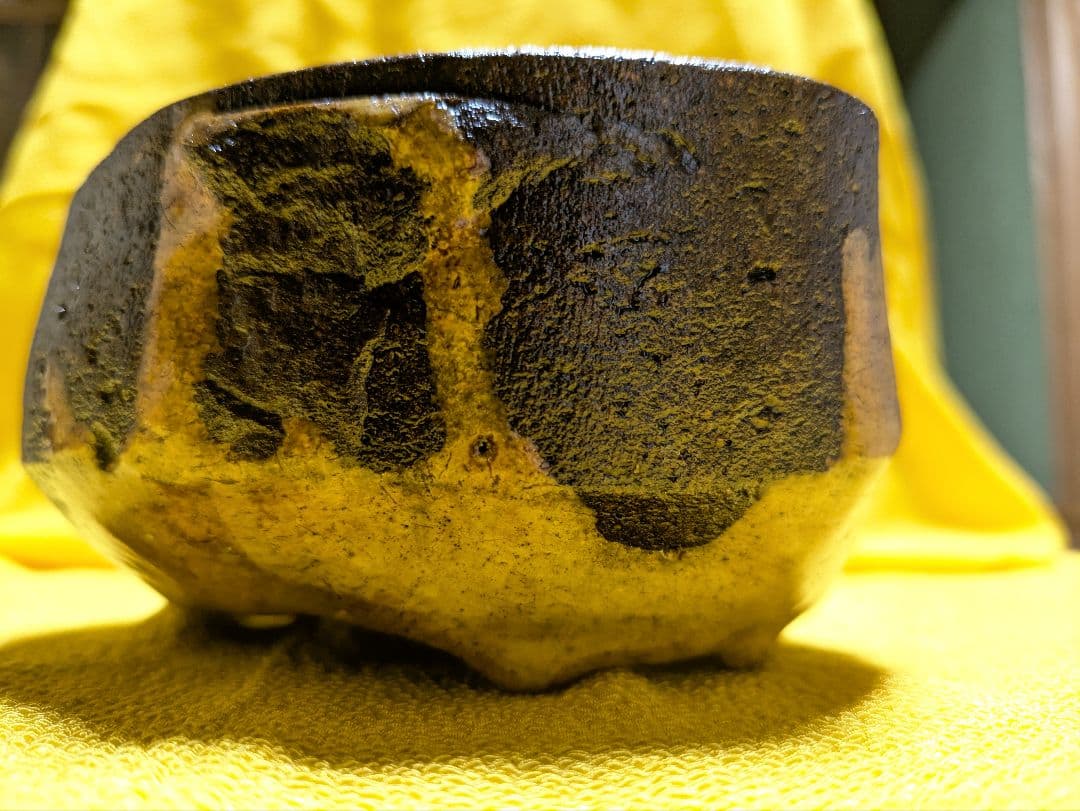 茶道茶碗、建水、石彫建水、世界で一つの建水、倉田辰彦作、日本製