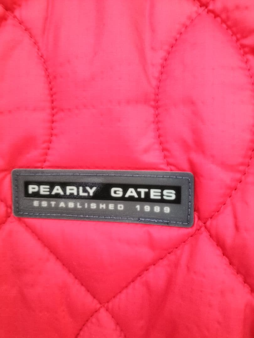 新品未使用品デッドストック　パーリーゲイツ　ダウンベスト　リバーシブル