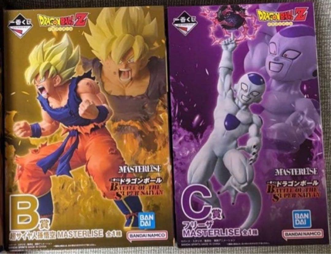 一番くじ　ドラゴンボール A賞 超サイヤ人3　B賞 超サイヤ人　C賞 フリーザ