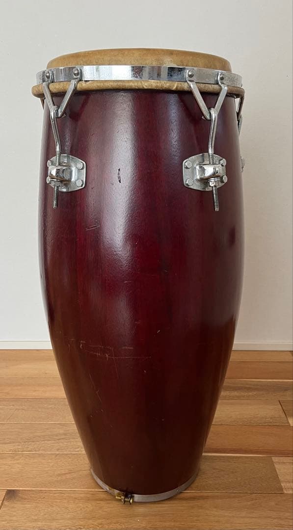 LP ( ラテンパーカッション）　トゥンバ　コンガ　木製　本皮