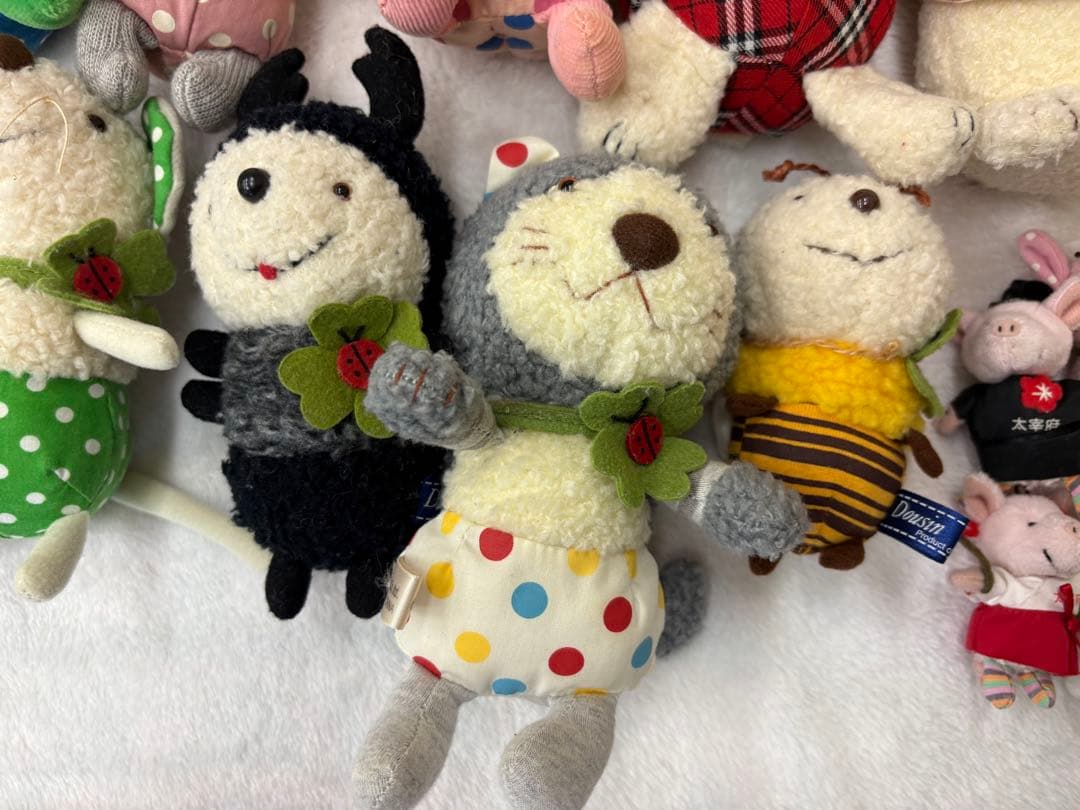 good luck 童心　ぬいぐるみ　大小合わせて４５体まとめ売り　used