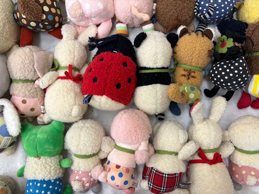 good luck 童心　ぬいぐるみ　大小合わせて４５体まとめ売り　used