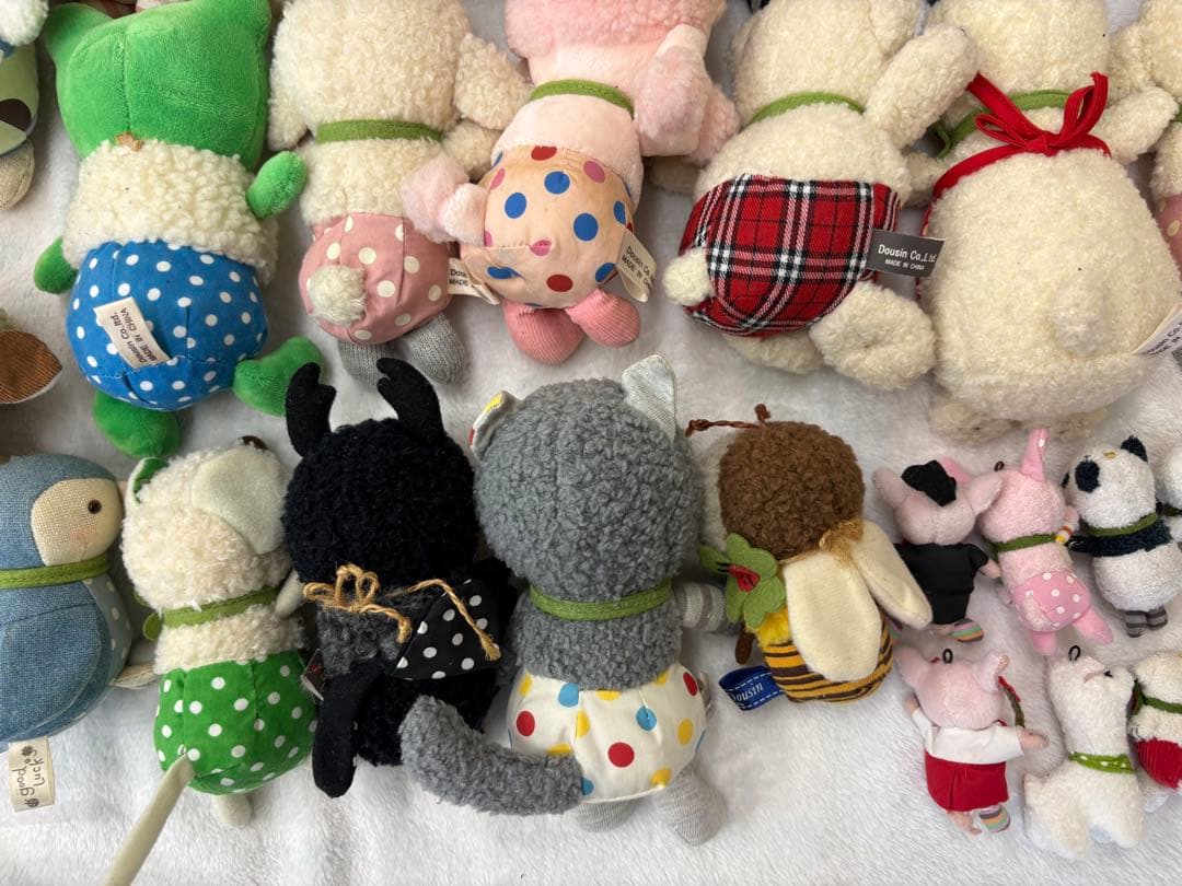 good luck 童心　ぬいぐるみ　大小合わせて４５体まとめ売り　used