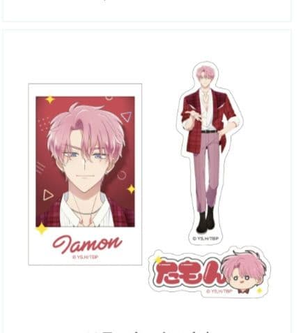 多聞くん今どっち カフェ 福原多聞 アクスタ ステッカー 缶バッジ セット