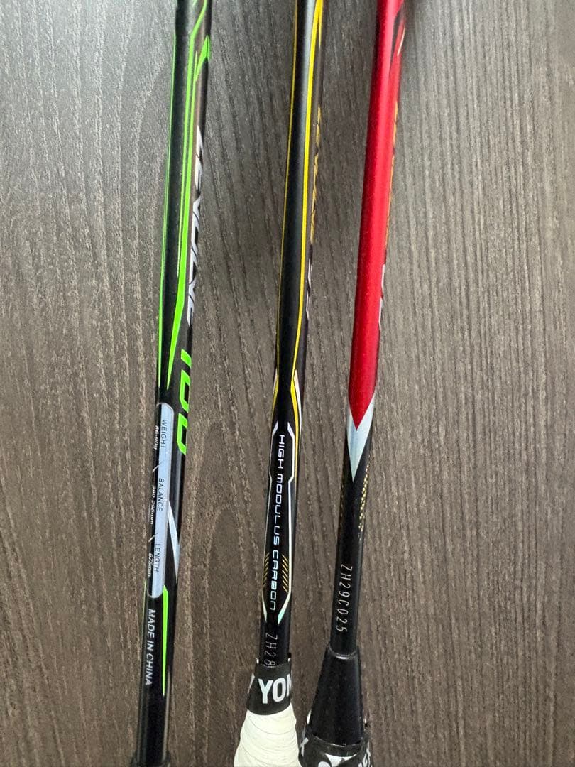 KIZUNA ZEVOLVE 廃盤ラケット3本セット キズナ