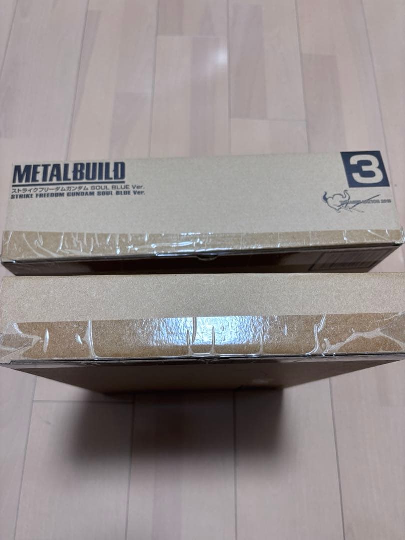 LBUILDストライクフリーダムガンダム SOULBLUE+光の翼