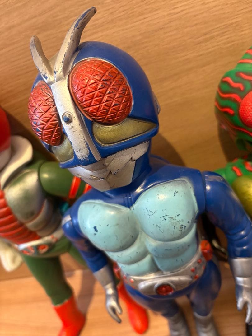 ★極希少 70年代 仮面ライダー トーキング 3体セット 1号 V3 アマゾン