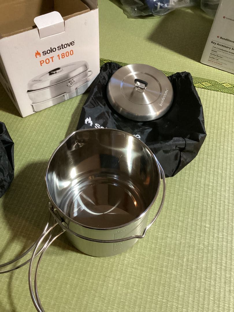 ソロストーブ TITAN + POT 1800 未使用