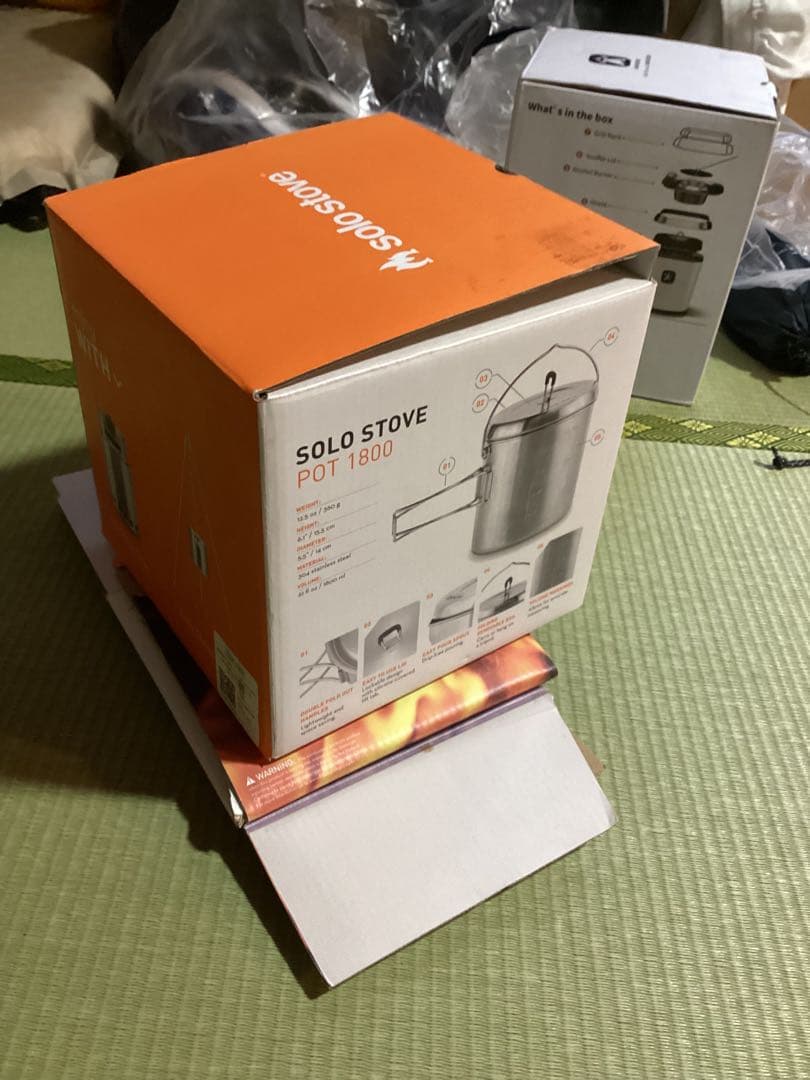 ソロストーブ TITAN + POT 1800 未使用