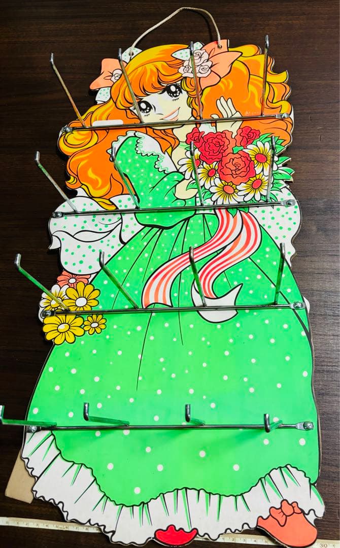 奇跡 激レア 1970年代 高さ約60cm キャンディキャンディ？ 駄菓子屋