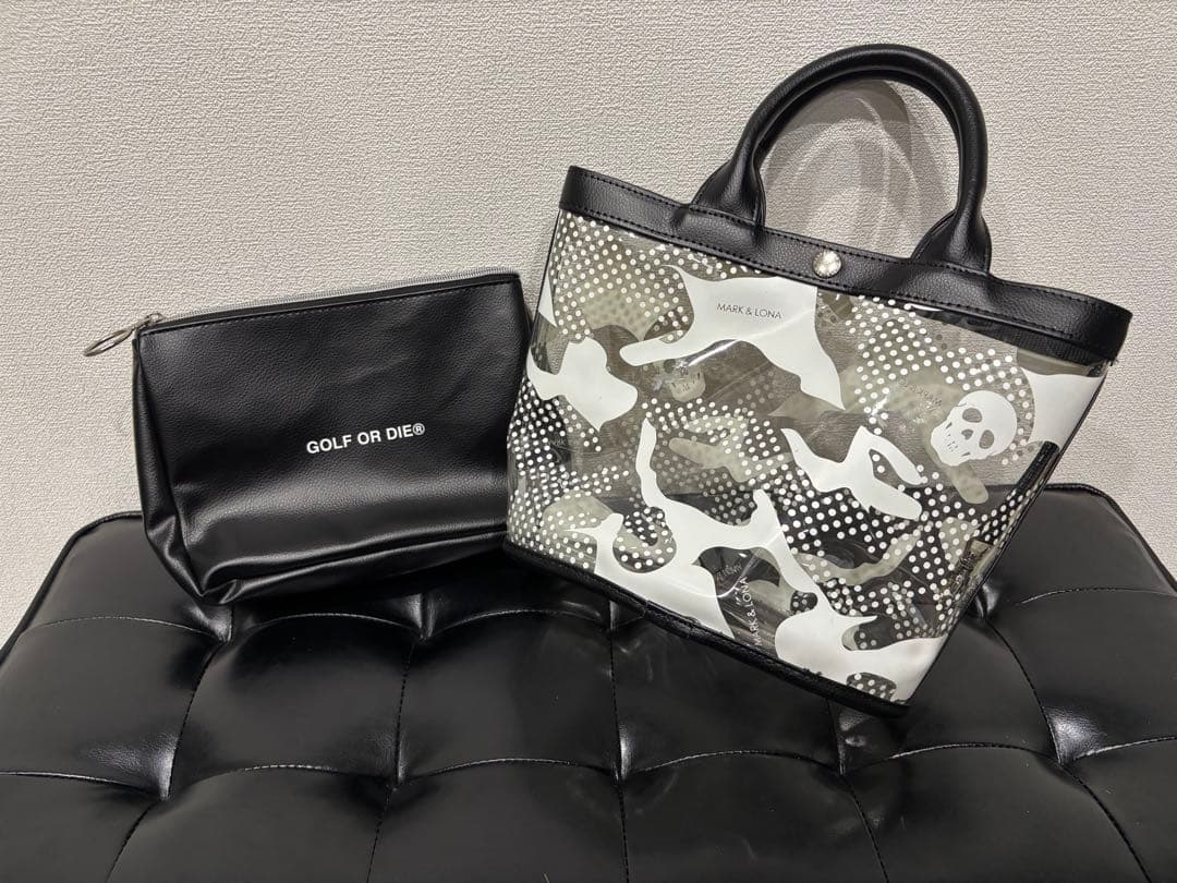 希少 マークアンドロナ スケルトン カートバック