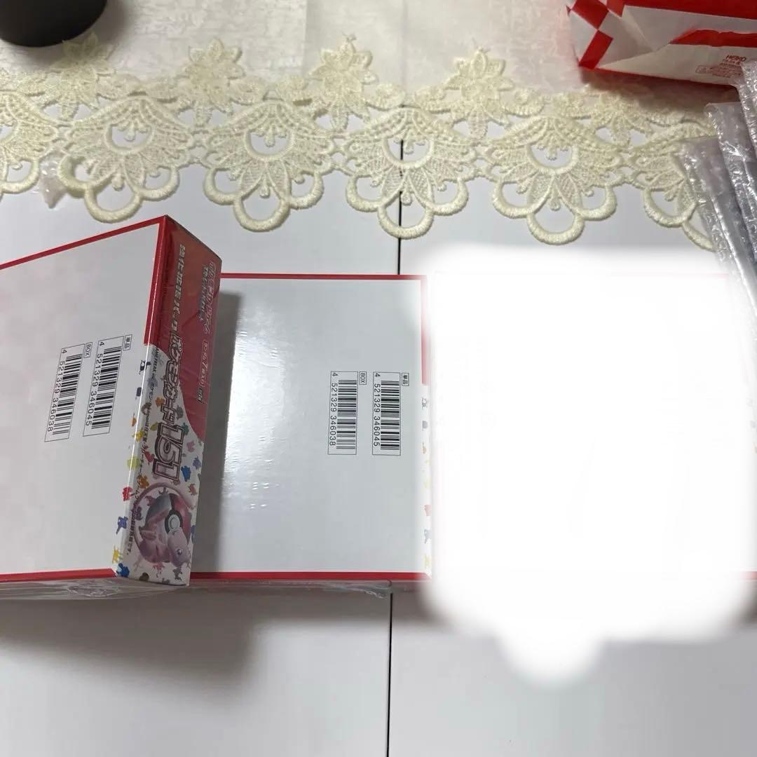 ✅ポケモンカード151 シュリンク付き2box❣️値下げ不可❣️✅snk相場高騰中❣️