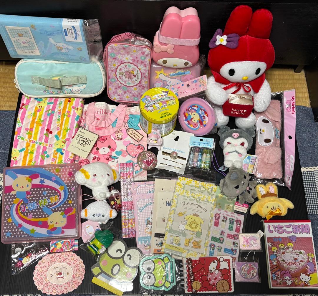 サンリオ　マイメロ　ウサハナ　他　キャラクターグッズ　まとめてセット