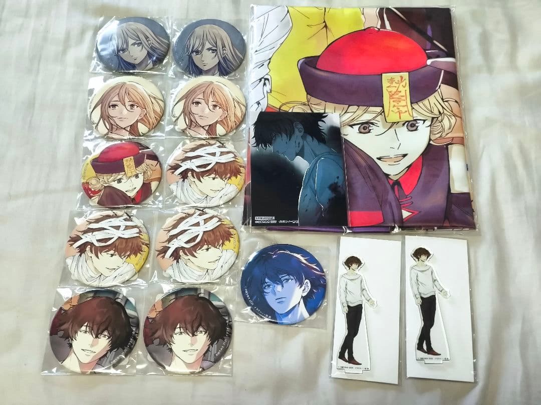 博多豚骨ラーメンズ くじ引き堂 缶バッジ セット まとめ売り