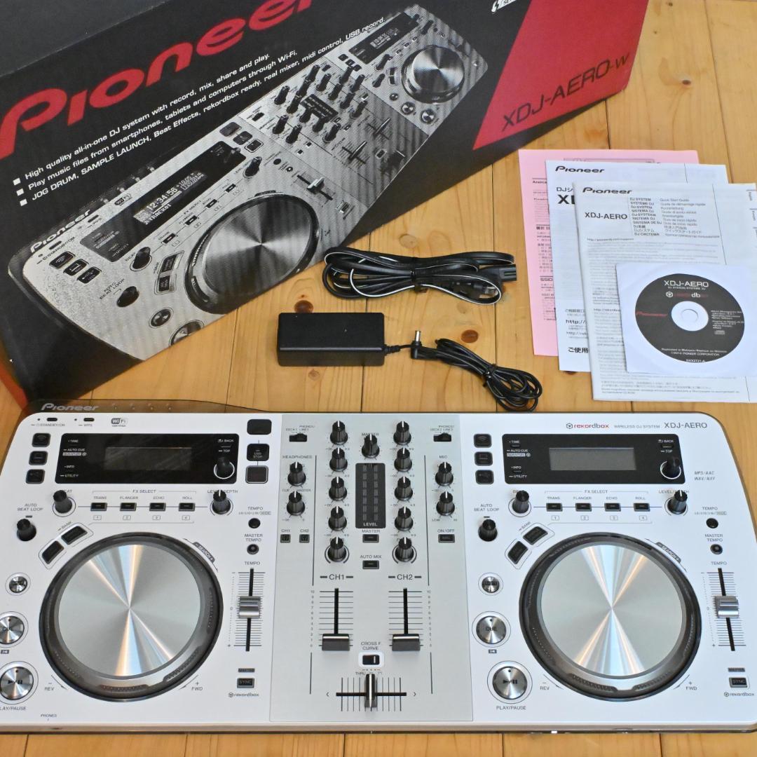 【新品同様】希少色☆ホワイト☆XDJ-AERO-w(動作確認済み・箱説付き完品)