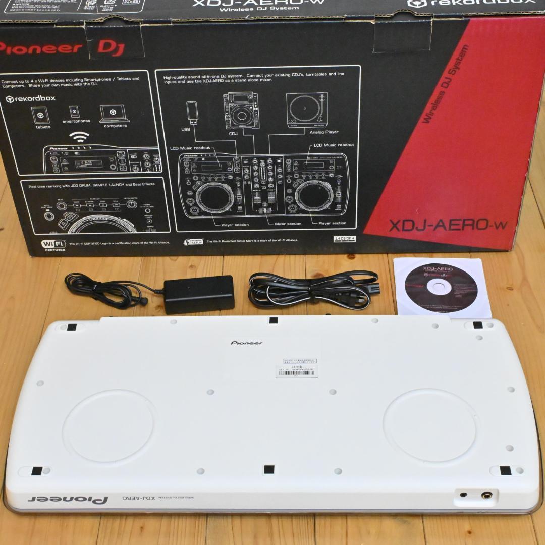 【新品同様】希少色☆ホワイト☆XDJ-AERO-w(動作確認済み・箱説付き完品)