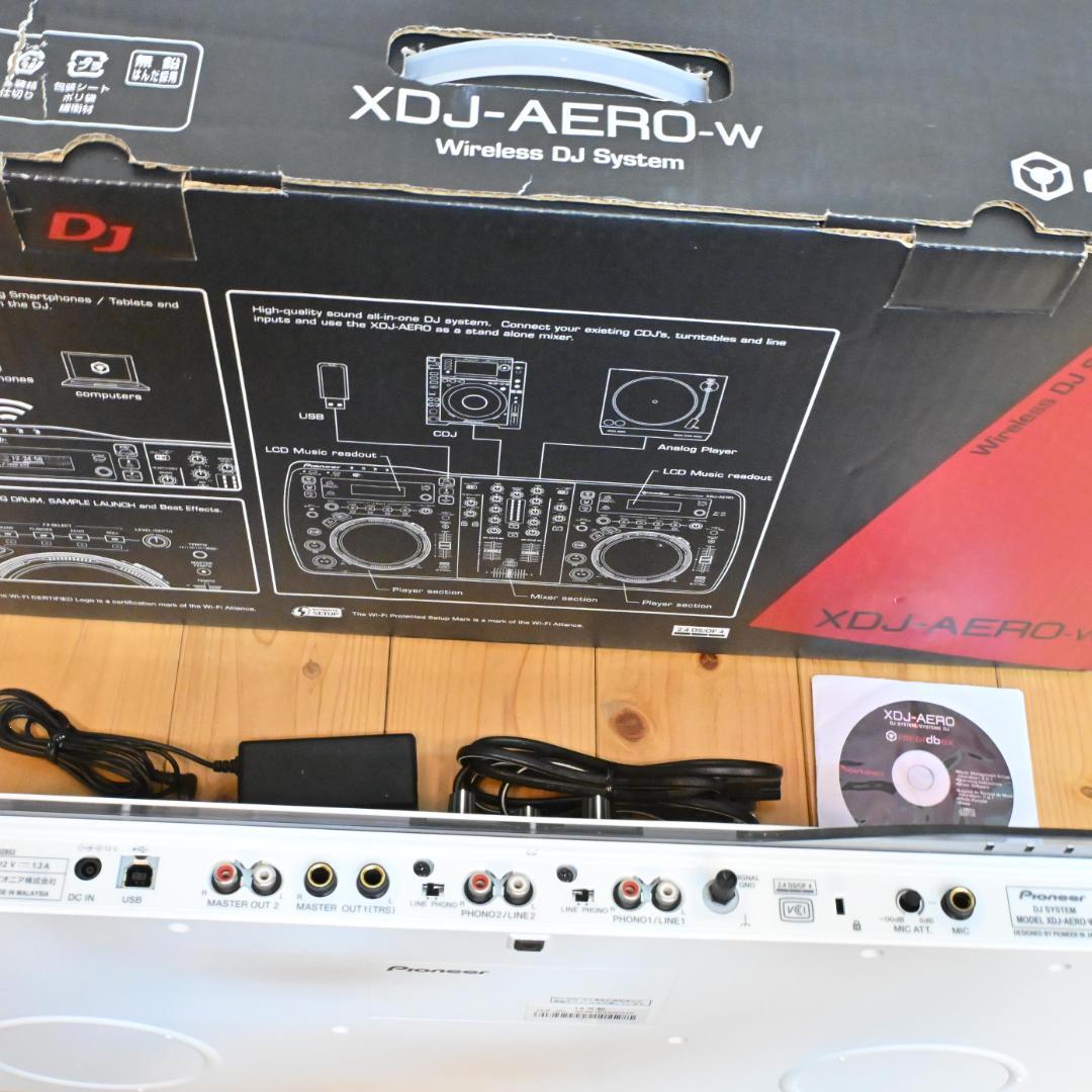【新品同様】希少色☆ホワイト☆XDJ-AERO-w(動作確認済み・箱説付き完品)