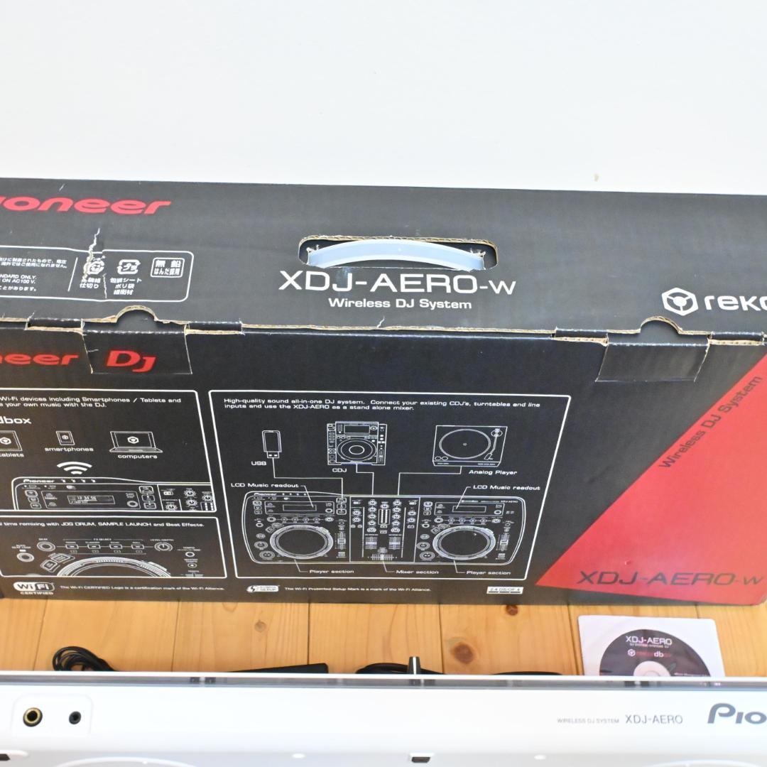 【新品同様】希少色☆ホワイト☆XDJ-AERO-w(動作確認済み・箱説付き完品)