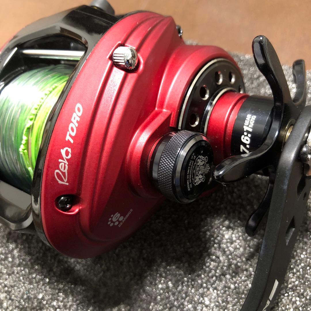 アブガルシア　Revoトロロケット　タトゥーラ　ソルティスト　コンクエスト400