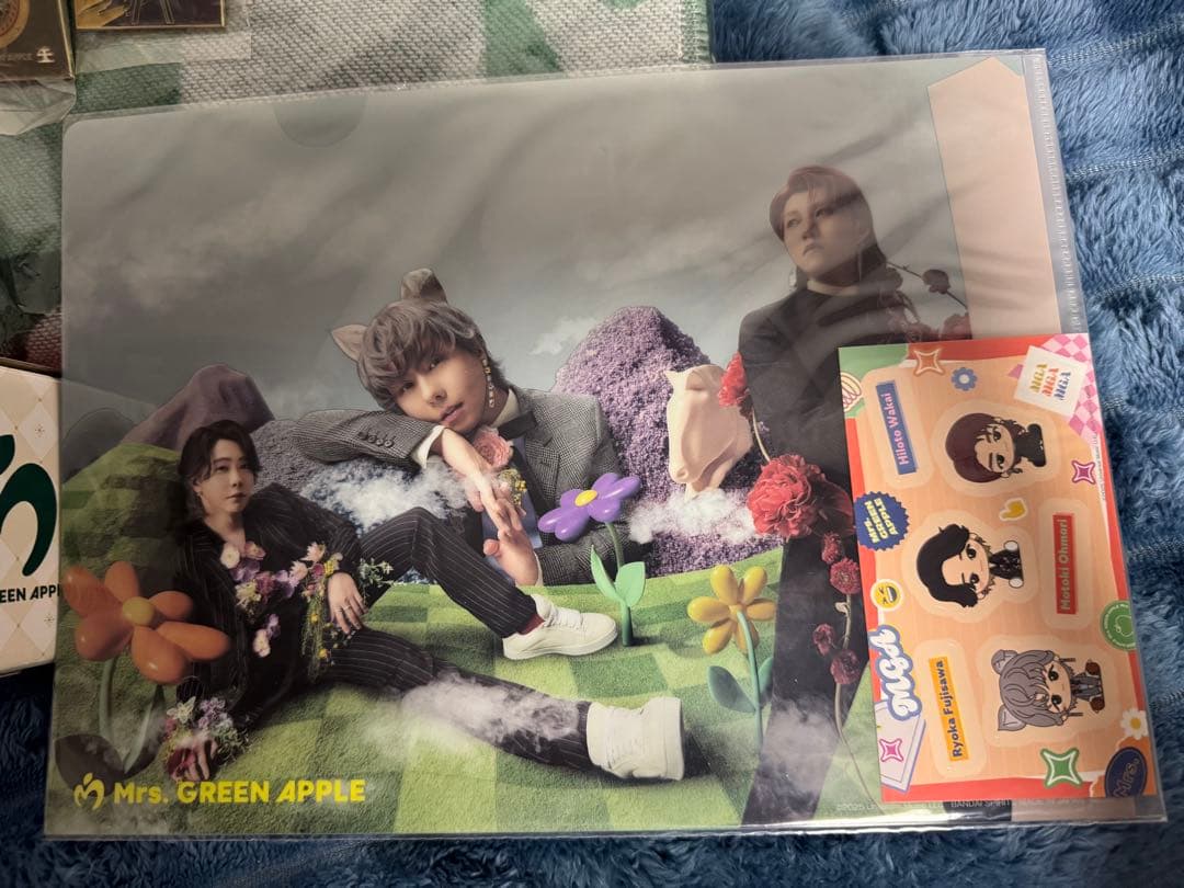 Mrs.GREEN APPLE 一番くじ C賞ストール D賞 マグカップ ミセス