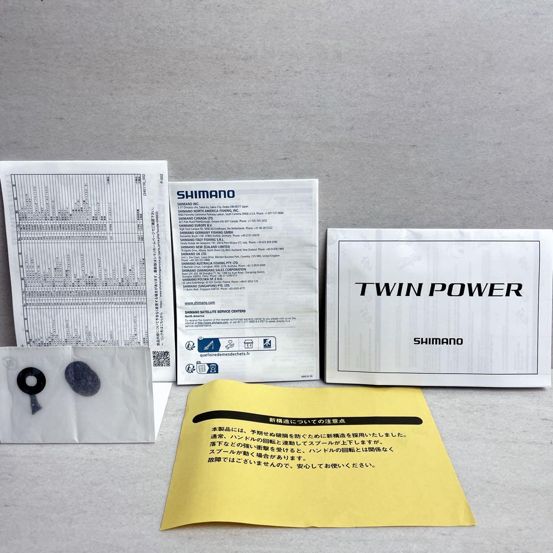 未使用級✨シマノ 24TWIN POWER C5000XG スピニングリール